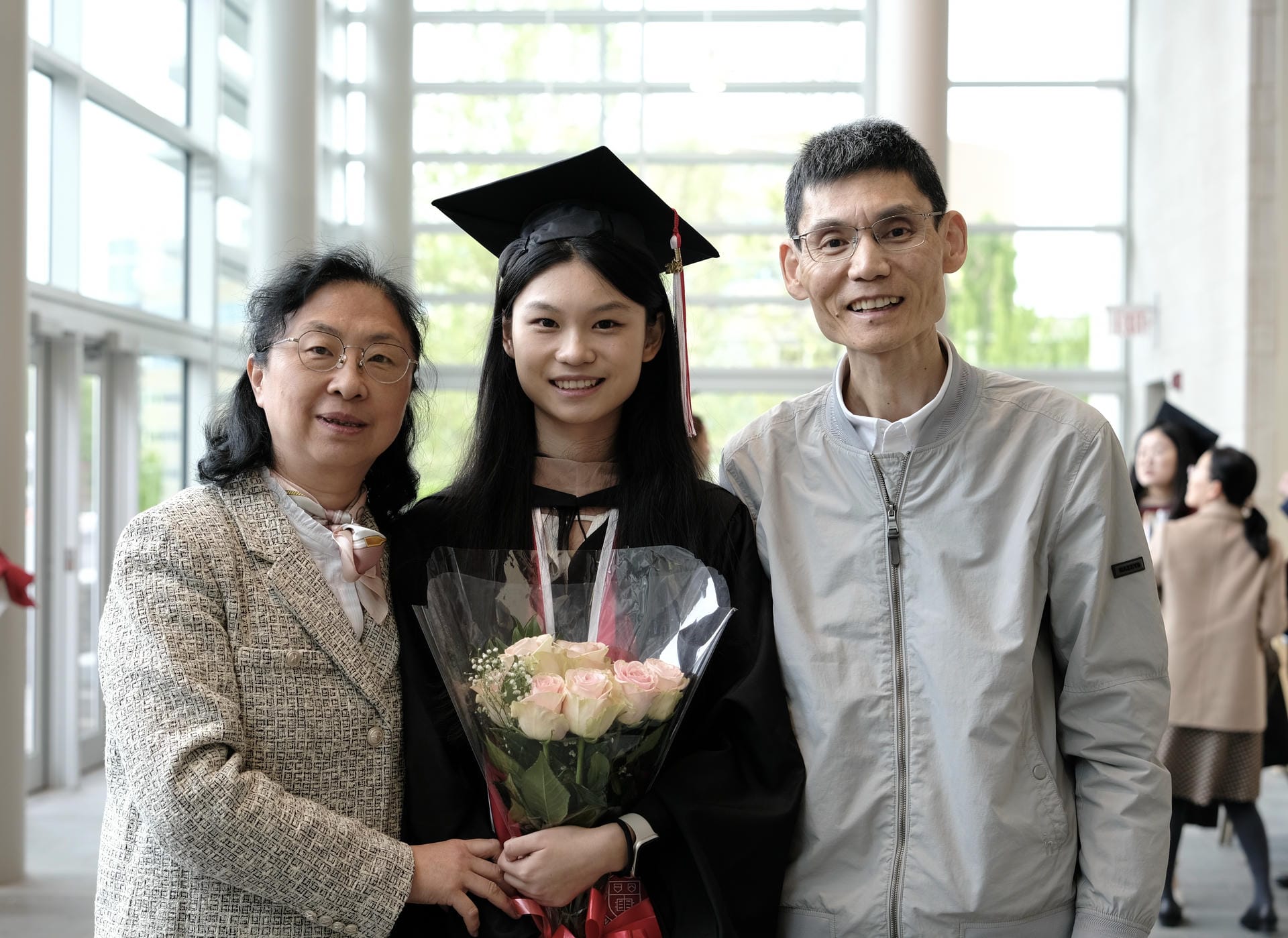 女儿康奈尔大学硕士毕业典礼